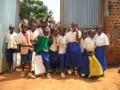 Curious school children Mkumbi